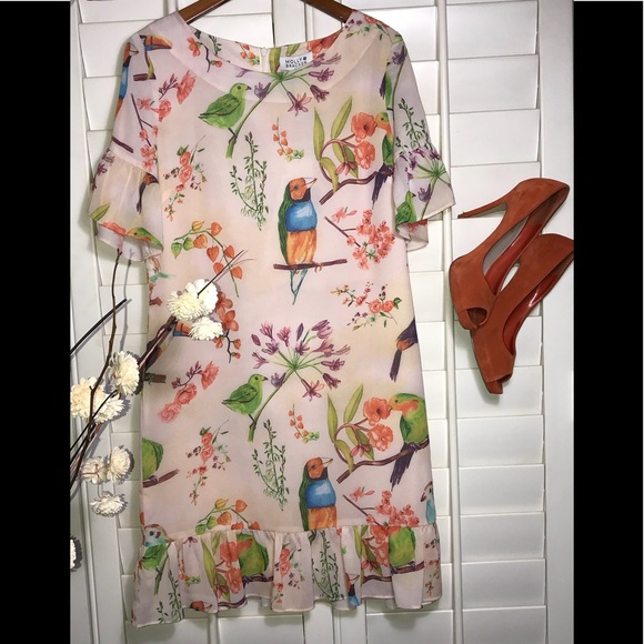 🦋💐Beautiful Beautiful Peach w/ Multi Print 💐🦋 - Picture 4 of 8